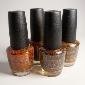 OPI Glitter Nail Polish Set - Multicolor Sparkle Bundle